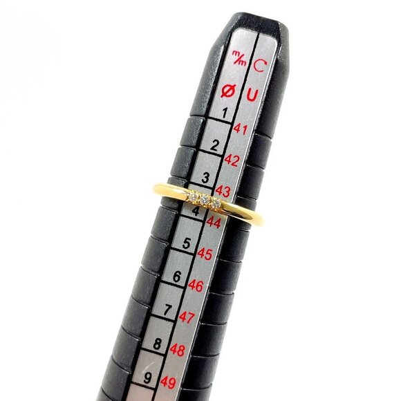 TIFFANY Authentic Gold Diamond Ring - Picture 4 of 6